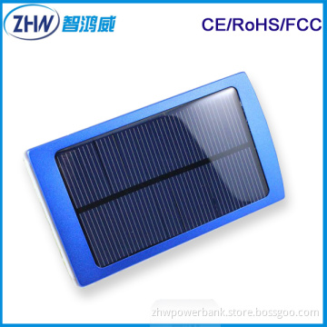 High Capacity Solar Power Bank 12000mAh with 4 LED Indicators (ZHW-906)
